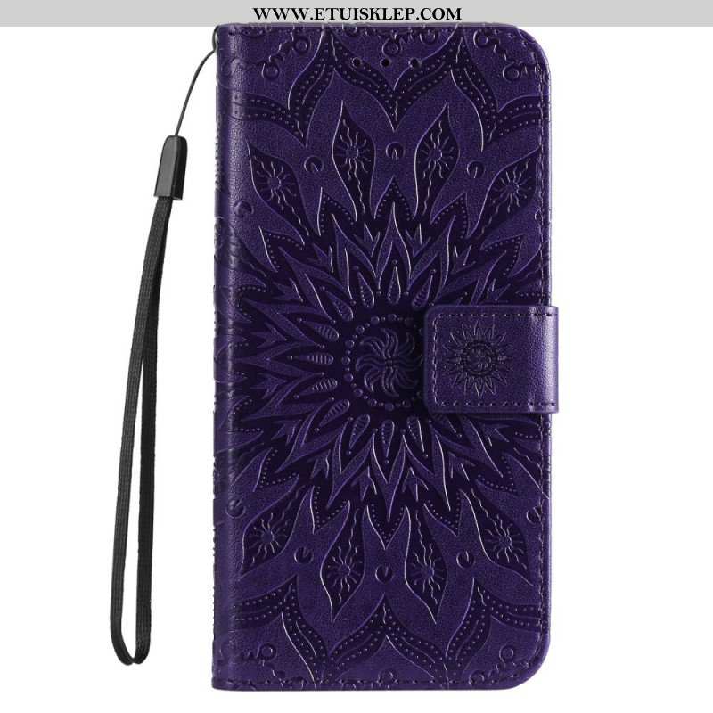 Etui Folio do Samsung Galaxy M32 Słonecznik